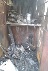 del otro lado del arbol incendio