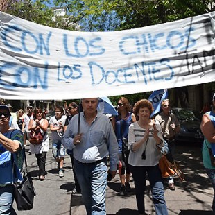 Absolvieron a Lucas Puig con fuerte apoyo de los gremios docentes