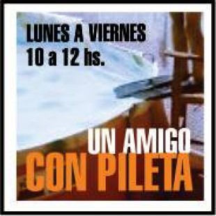 ¡Un amigo con pileta!
