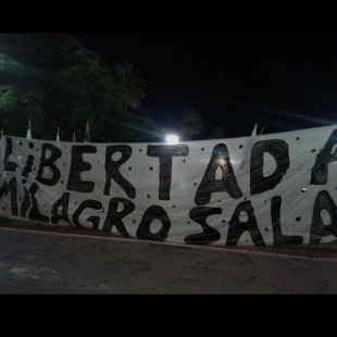“Este acampe es una forma de decirle al gobierno que no van a poder derrotarnos”