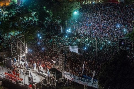 Masivo festival en apoyo a los trabajadores del Grupo 23