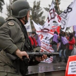 Fuerte rechazo al protocolo antipiquete versión platense