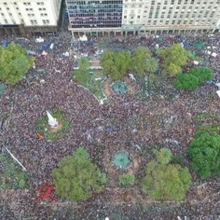 «En el contexto político que atravesamos el balance es positivo. Fue la marcha más grande la historia»