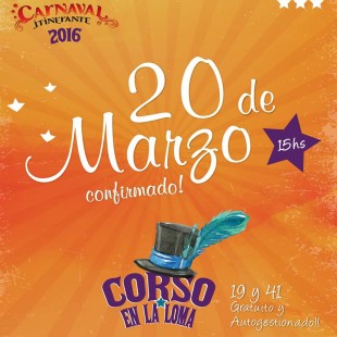 Se reprogramó el Corso de la Loma