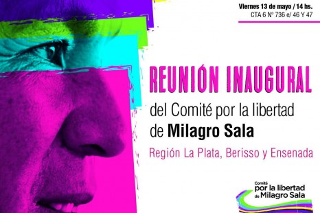 Crean el Comité regional por la Liberación de Milagro Sala