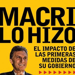 Él no dice ´tiene que haber menos Estado, menos derechos y dejarle todo al mercado´, pero lo hace»