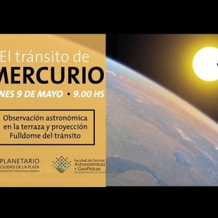 El Planetario te invita a ver  el “Transito de Mercurio”