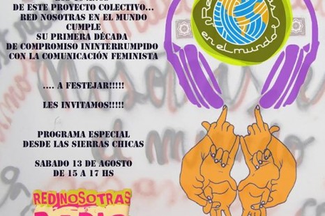 «Nosotras las feministas, tenemos que informar lo que sucede y no sale en los medios hegemónicos»