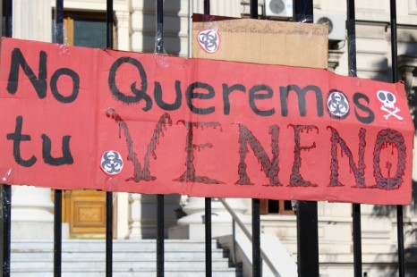 Repudian el proyecto de ley de agrotoxicos en la legislatura bonaerense