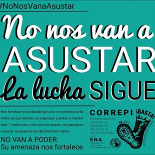 “No es la primera vez que nos amenazan y lo tomamos como un incentivo más”
