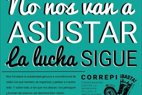 “No es la primera vez que nos amenazan y lo tomamos como un incentivo más”