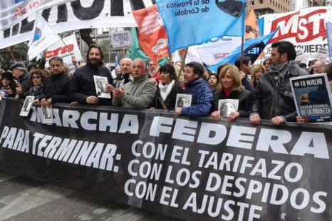 Estela Díaz: «Necesitamos una amplísima unidad de acción, que cada vez crezca más, porque hay que parar el ajuste»