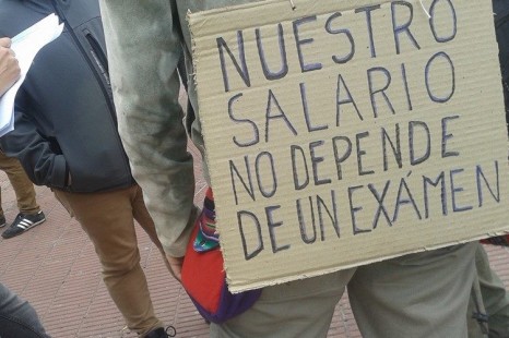 «El fin es avanzar hacia un proceso de privatización de la escuela pública en la Argentina»