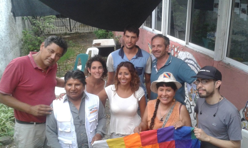 Equipo que realizó la transmisión especial 