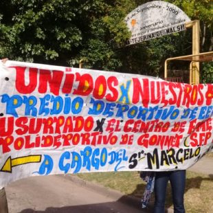 Avanzan sobre predio de una Escuela para Ciegos y Disminuidos Visuales