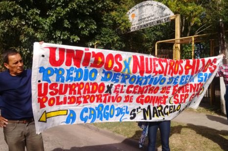 Avanzan sobre predio de una Escuela para Ciegos y Disminuidos Visuales