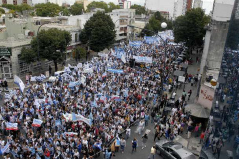 «Espero que esto le demuestre al gobierno la necesidad que tenemos de llegar a una paritaria»