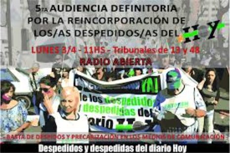 «ESTAMOS PELEÁNDOLA PARA VOLVER A NUESTROS PUESTOS DE TRABAJO»