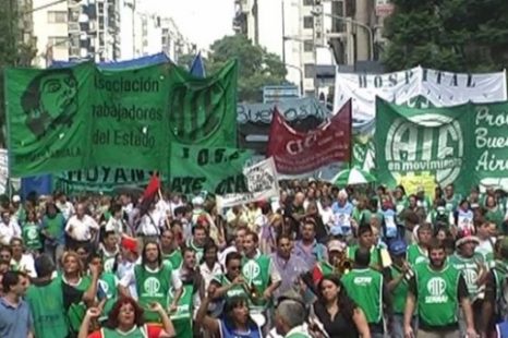 Día del Trabajador estatal: marcharán al Ministerio de Trabajo de la Nación