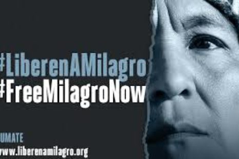 «Liberen a Milagro» lanzaron campaña internacional para pedir por la libertad de la presa política