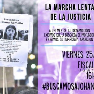 «Uno se puede imaginar lo que atraviesa una familia que tiene un integrante muy querido del que hace un mes no sabe nada”