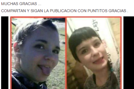 Buscan a dos hermanas de Ensenada desaparecidas desde el jueves