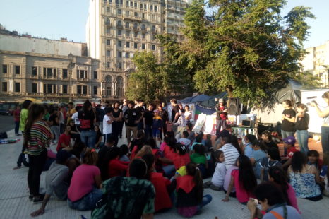 «Gritazo» a la OIT de los niños, niñas y adolescentes que trabajan