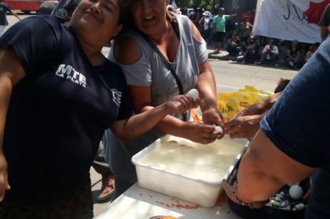 «Estamos contentas porque estamos pidiendo algo que es justo, que es para nuestros hijos y para todos los chicos del barrio»