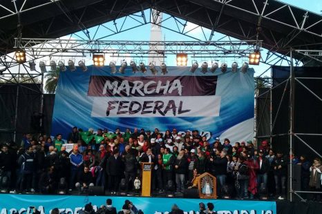 Marcha Federal: «El pueblo lo que quiere es ser escuchado»