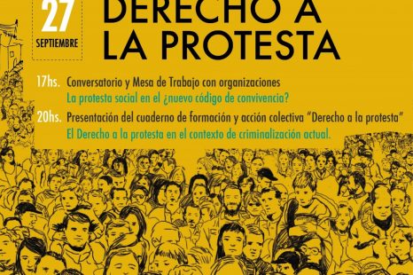 «Cuando hablamos del derecho a la protesta, hablamos de la libertad de expresión»