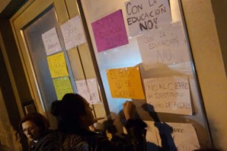 «Es una decisión del Estado recortar los institutos terciarios, porque no son obligatorios en la formación»