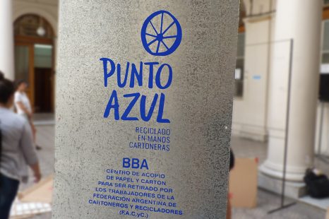 Instalan un Punto Azul en el Barrio Hipódromo