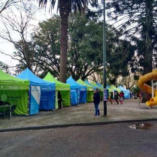 «El estado en tu barrio» en Plaza Alsina