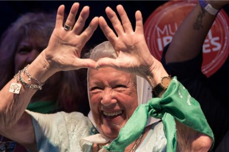 Nora Cortiñas: “Estamos viviendo una situación muy difícil, hay mucha hambre”