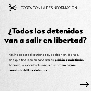«Es muy preocupante que los medios generen este miedo»