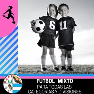 FAFI: una liga de baby fútbol que anunció el fútbol mixto para todas sus categorías y divisiones de fútbol infantil