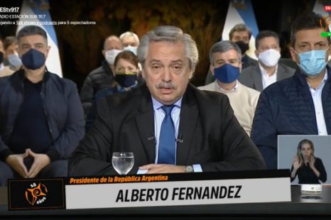 Alberto a Policias: «Queremos hacer una Argentina más igualitaria»