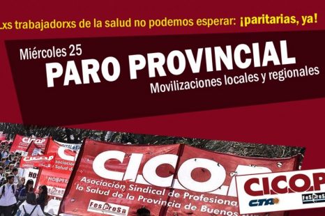 «Estamos discutiendo salarios de profesionales en la pandemia al filo de la pobreza»