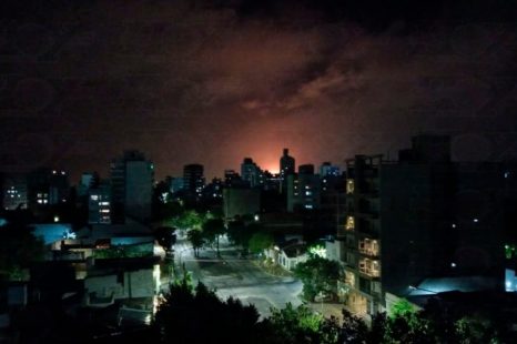 Preocupación en redes sociales por la antorcha de YPF