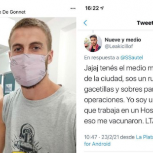 Vacunación VIP: acusaron a un periodista inventando un parentesco con Axel Kicillof