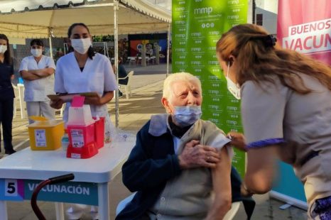 Ya fueron vacunados 40 mil bonaerenses mayores de 60 años