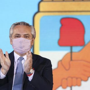 Alberto Fernández asumió como presidente del PJ