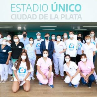 El Ministerio de Salud reprogramó turnos de vacunación en el Estadio Único