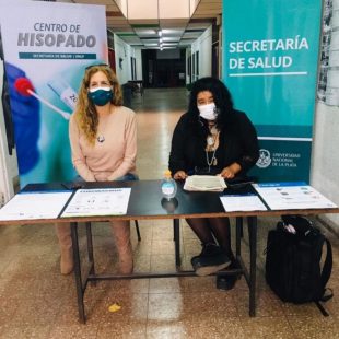 La UNLP inauguró un Centro de Hisopados para su comunidad educativa