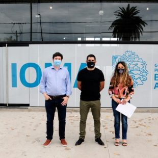 Homero Giles anunció que abrirán un policonsultorio de IOMA en Gonnet