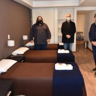 Instalarán un hospital de campaña en el hotel de SUTEBA