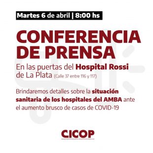 Profesionales de la salud darán detalles de la situación de los hospitales en AMBA