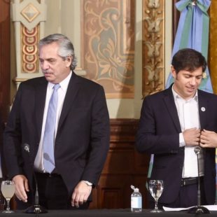 Alberto Fernández se reunió con Axel Kicillof