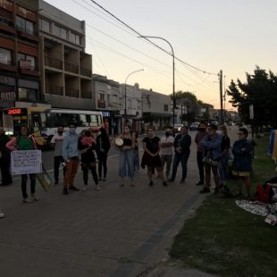 Movilizaron en contra de la privatización del Parque Cívico de Berisso