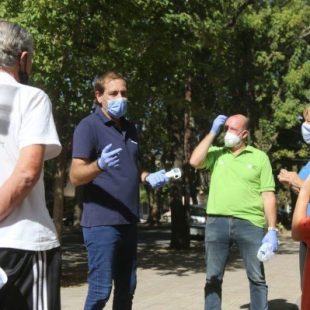 Comenzó el operativo «puerta a puerta» encabezado por Julio Garro